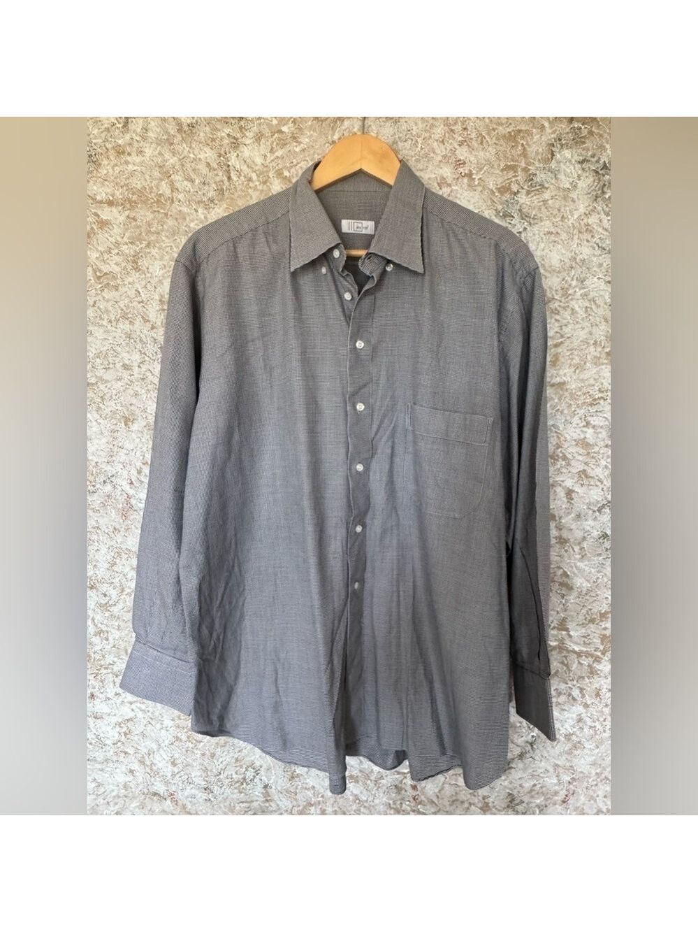 Mens Gray Dress Shirt